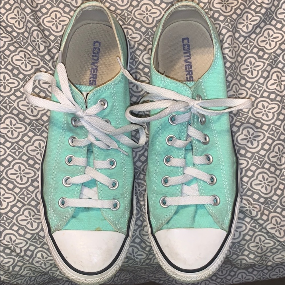 Mint Green Converse